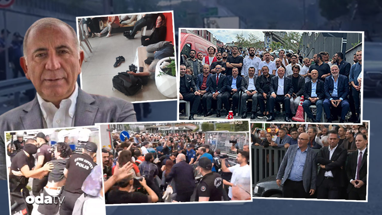 gursel tekin chp istanbul il baskanligina polis esliginde girdi chp o binayi resmen kapatiyor tJQ3H2Ub