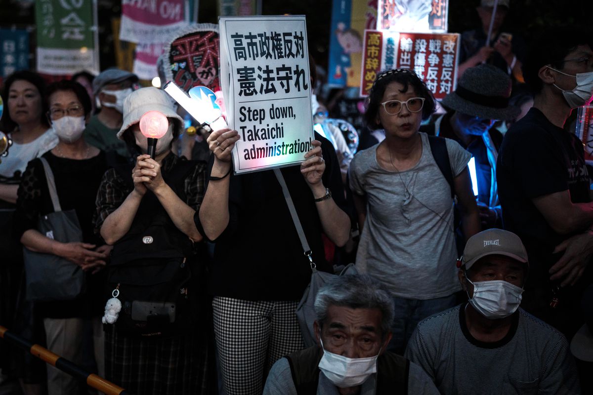 Japonya’da Anayasa Revizyonu ve Askeri Genişleme Planlarına Karşı Protestolar Düzenlendi